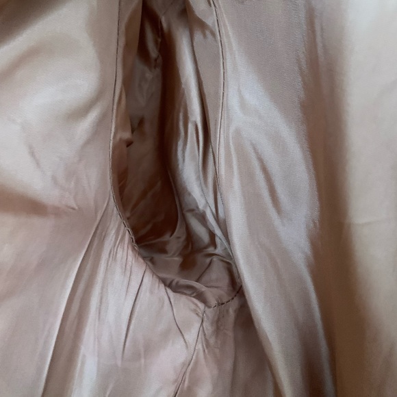 Vintage fur trimmed pea coat S 1970’s ILGWU Penny Lane style - Picture 3 of 10